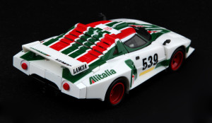 The long tail of the car housed the turbocharger, and allowed air to flow through the engine bay for cooling.