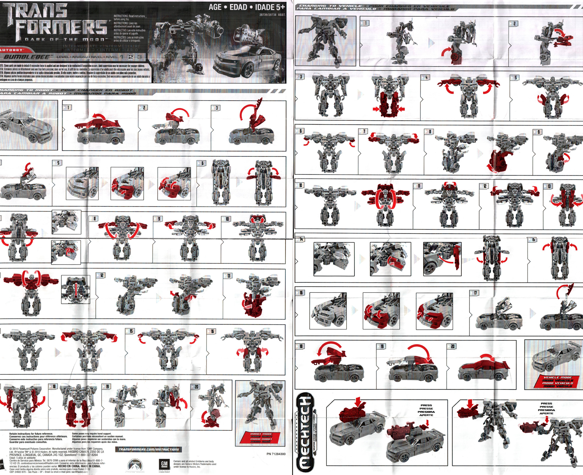 Instructions For Transformer Toys 5
