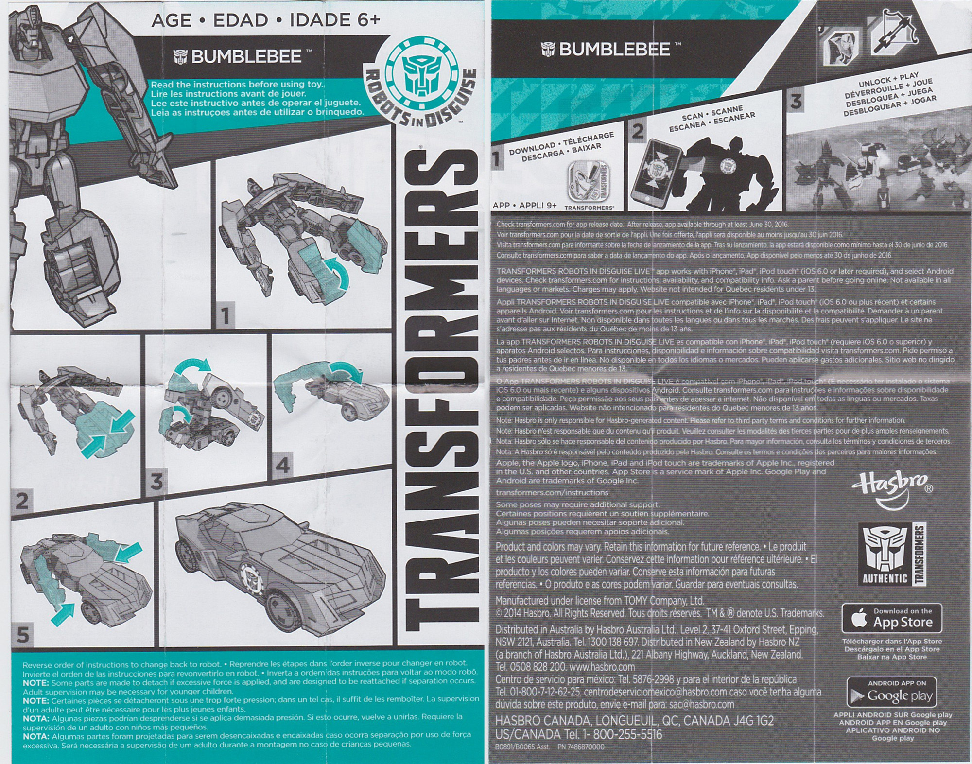 bumblebee instructions legion class toy transformerland guide