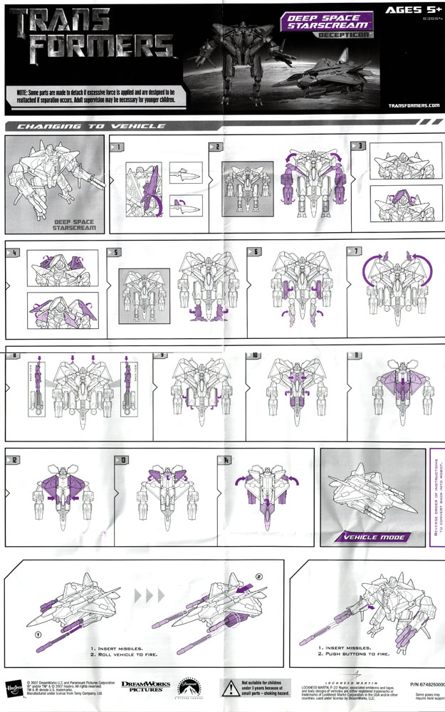 deep space starscream