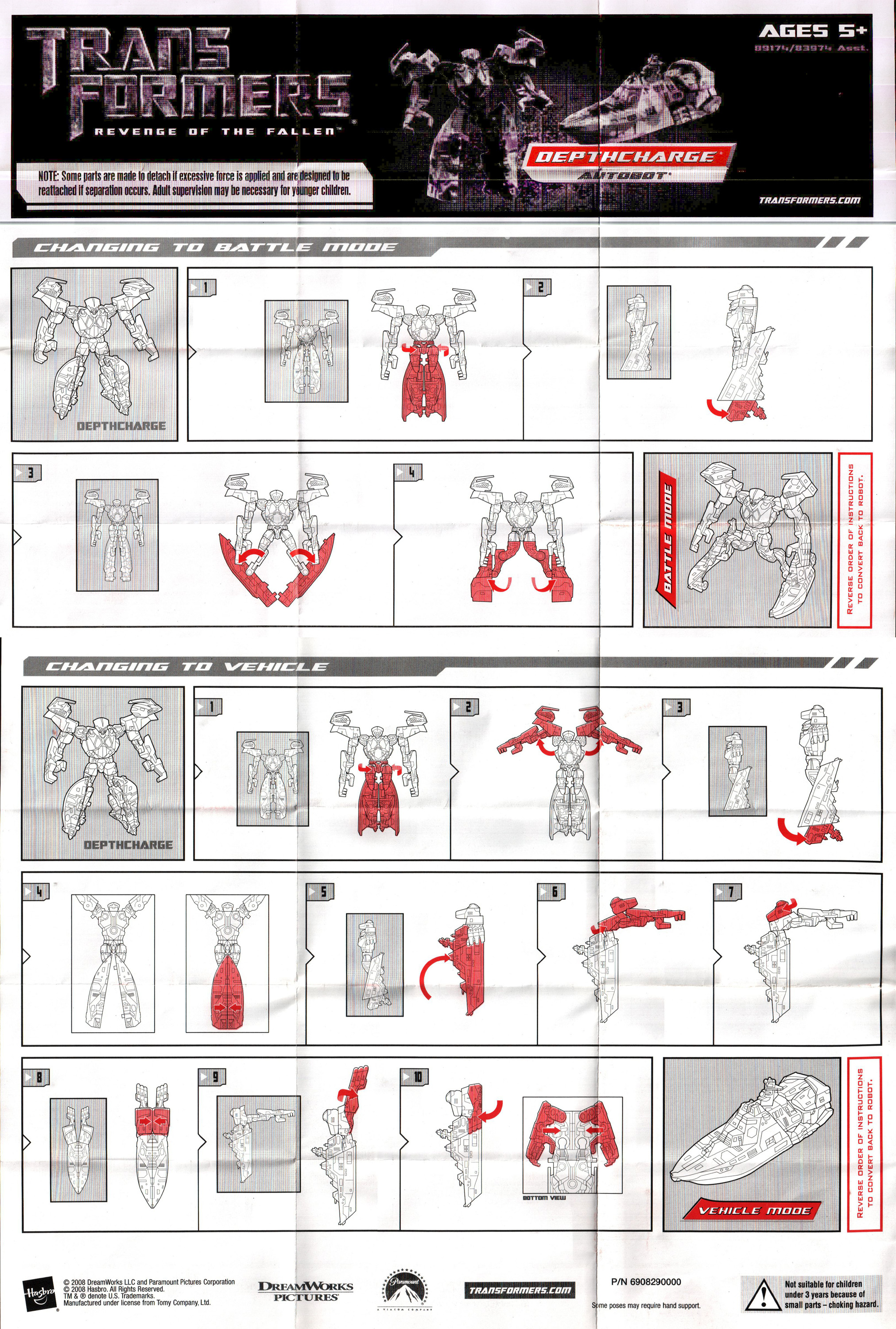 Scout Class Depthcharge (Transformers, Movie Revenge of the Fallen