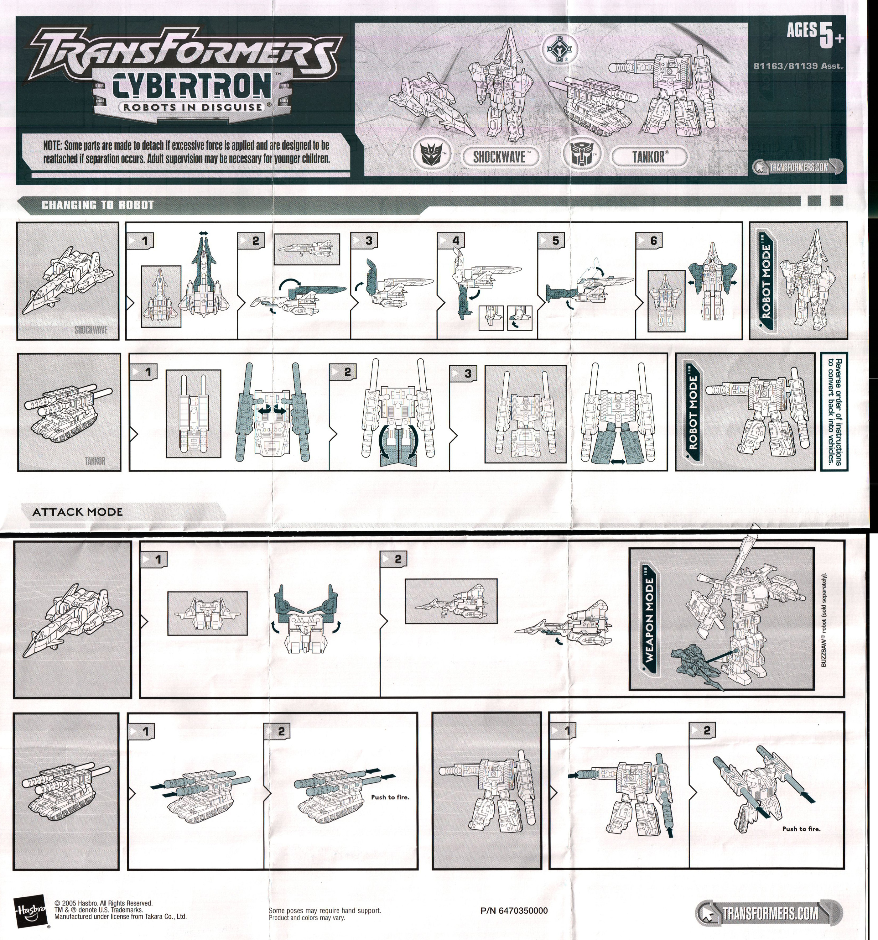 MiniCon Class Shockwave vs. Tankor (Transformers, Cybertron, MiniCon