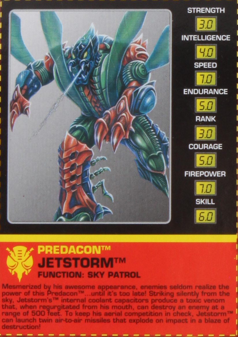 Deluxe Class Jetstorm (Transformers, Beast Wars, Predacon