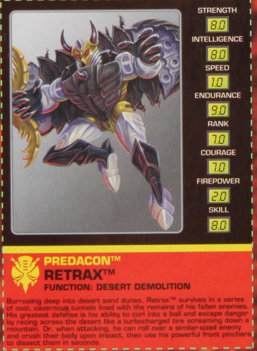 deluxe class retrax transformers beast wars predacon transformerland collector s deluxe class retrax transformers beast wars predacon transformerland collector s