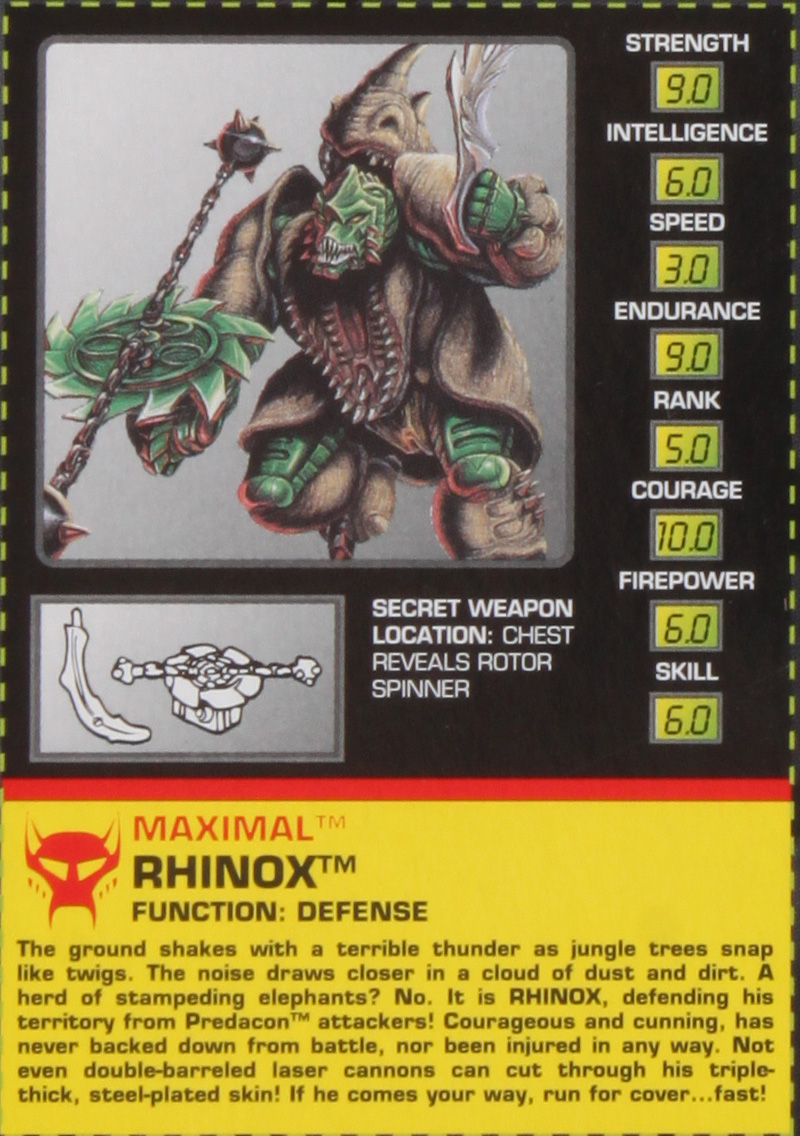 transformers kingdom rhinox review