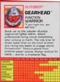 Gearhead hires scan of Techspecs