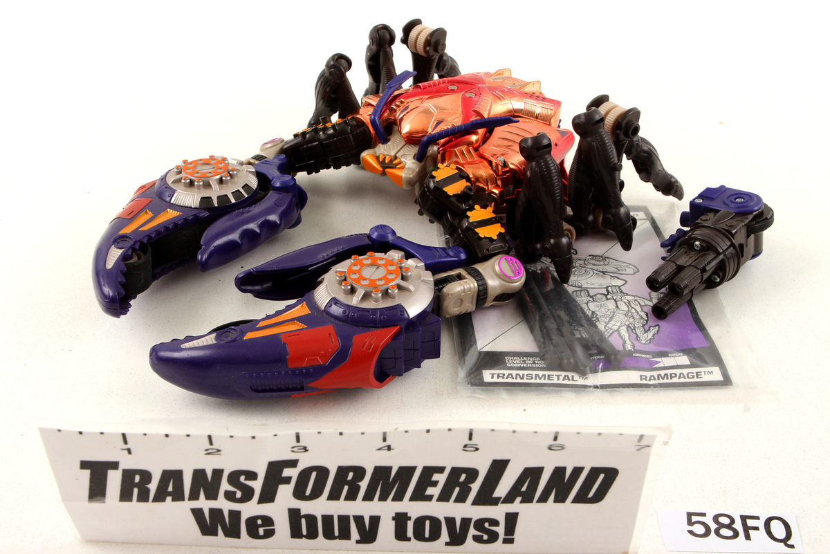 Complete Transformers® Beast Wars Ultra Class Rampage SKU