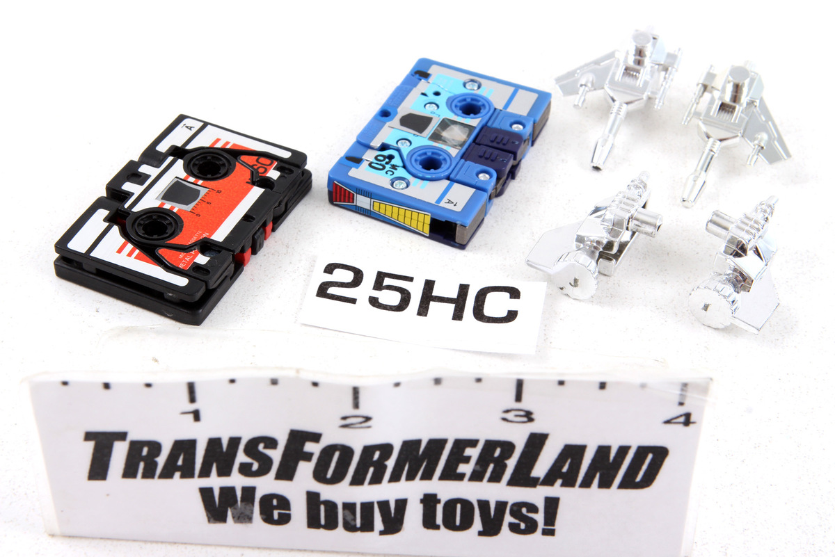 Complete Transformers® Vintage G1 (Reissue) Mini-Cassettes Frenzy