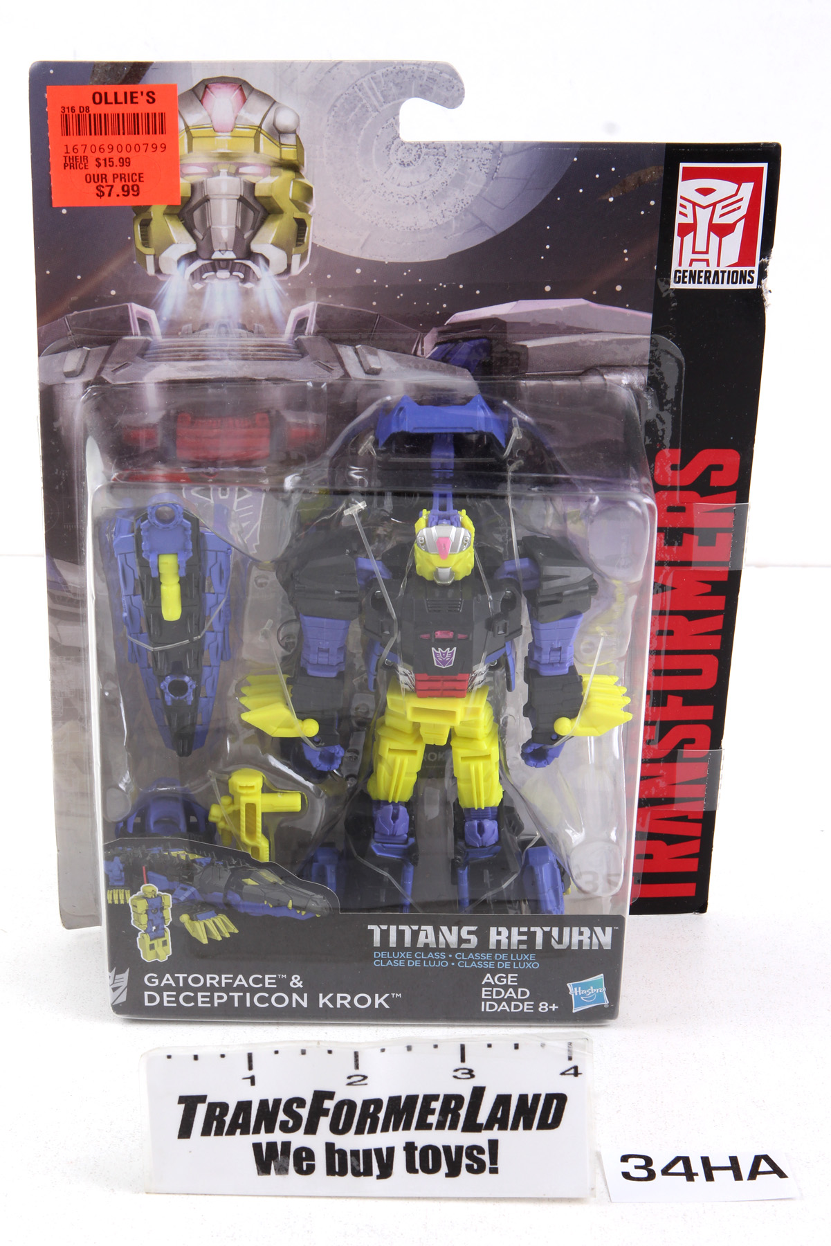Sealed Transformers® Generations Titans Return Deluxe Class