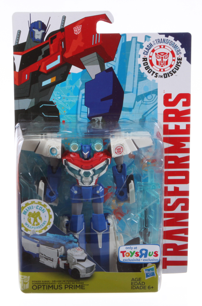 optimus prime toy robots in disguise