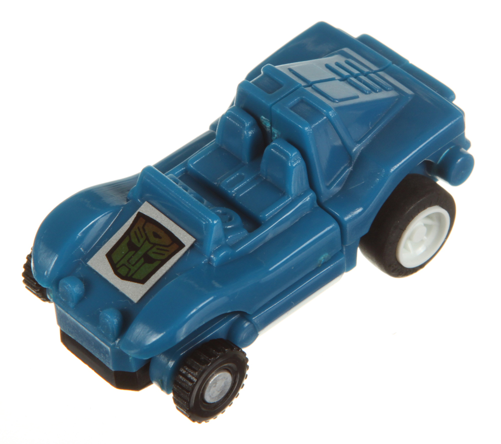 blue toy buggy