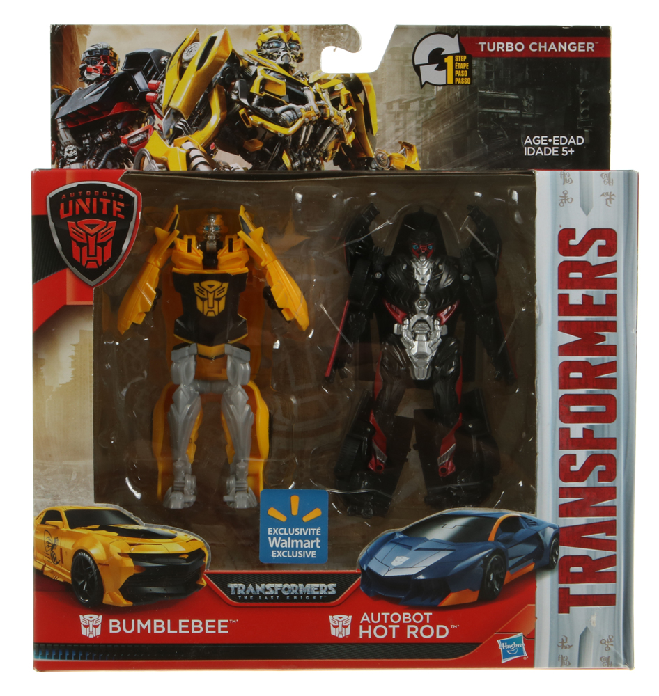 transformers hot rod and bumblebee