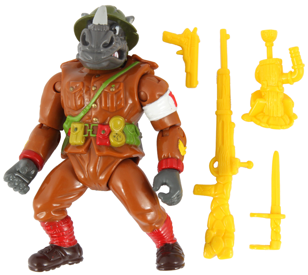 tmnt rocksteady action figure