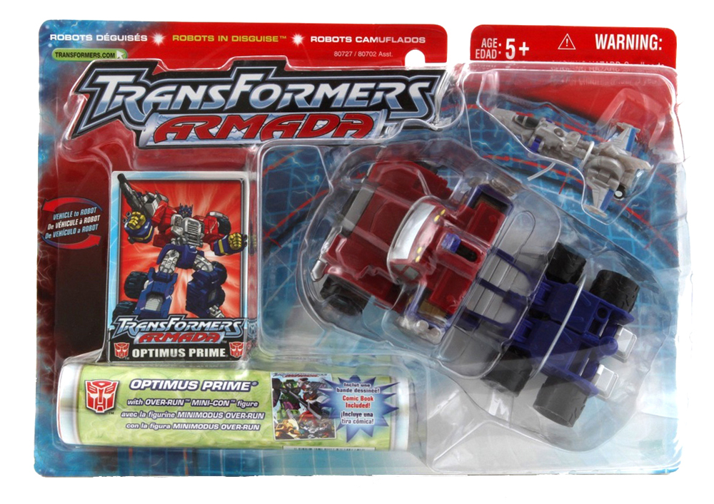 SuperCons Optimus Prime with OverRun (Transformers, Armada, Autobot