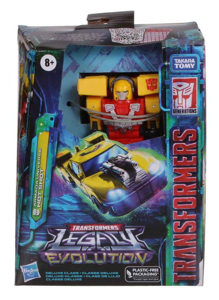 Deluxe Class Armada Universe Hot Shot Transformers Legacy Evolution Generations Autobot