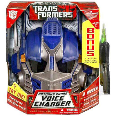 transformer toys voice activated