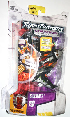 transformers cybertron sideways toy