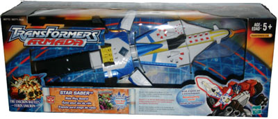 transformers armada star saber toy