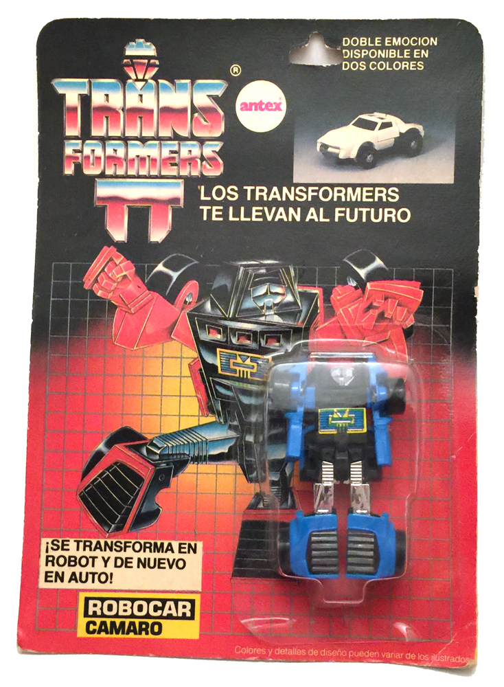 transformer toy blue