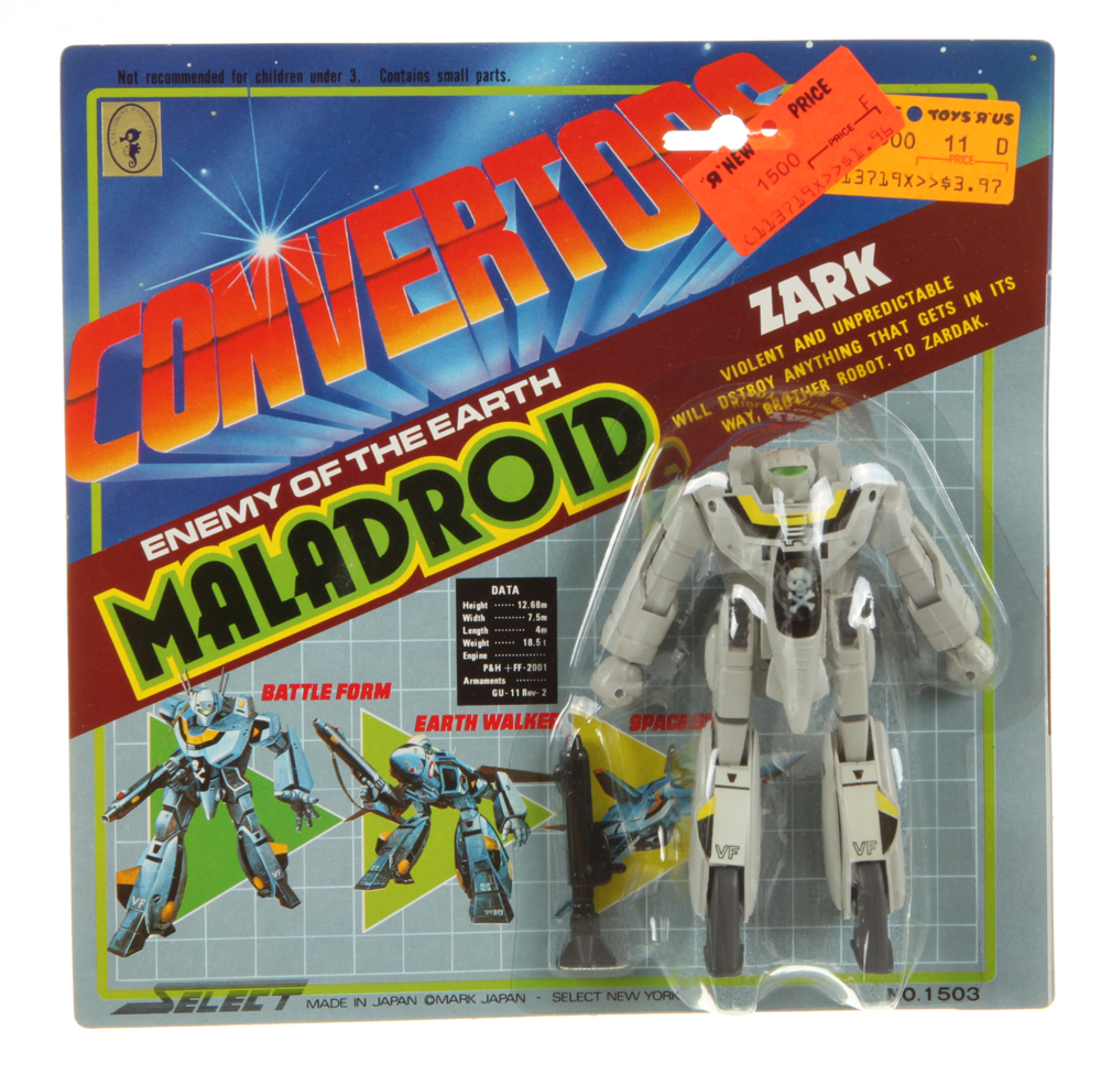 Basic Figures Zark (Select Convertors, Maladroid)