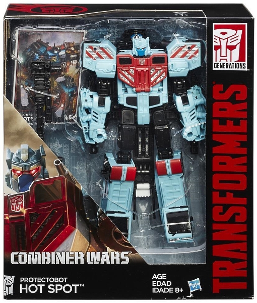 TRANSFORMERS GENERATIONS COMBINER WARS VOYAGER CLASS HOT SPOT 2-IN-1 FIGURE
