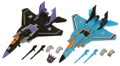 Skywarp and Thundercracker Image