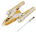 Anakin Skywalker to Y-Wing Fighter Image