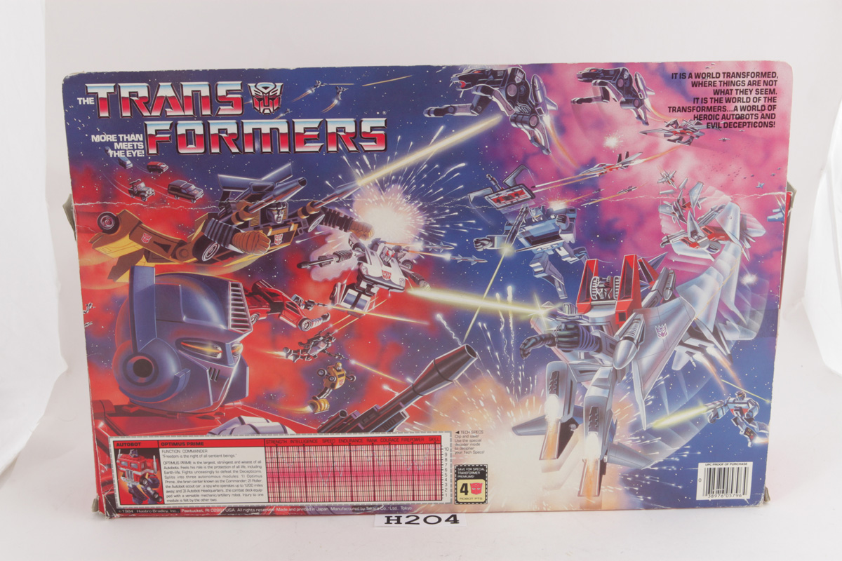 transformers g1 price guide