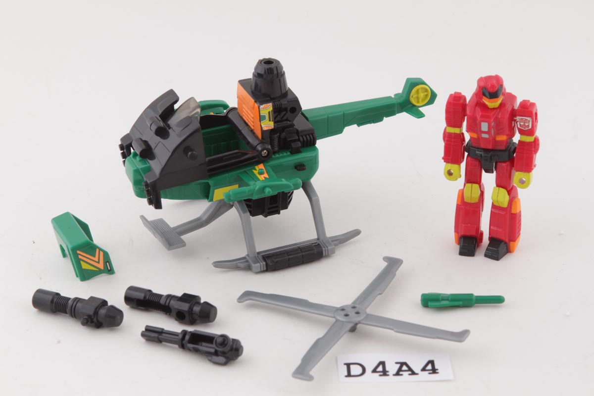 Transformers G1 Helicopter With OverRun Price [Action Masters]