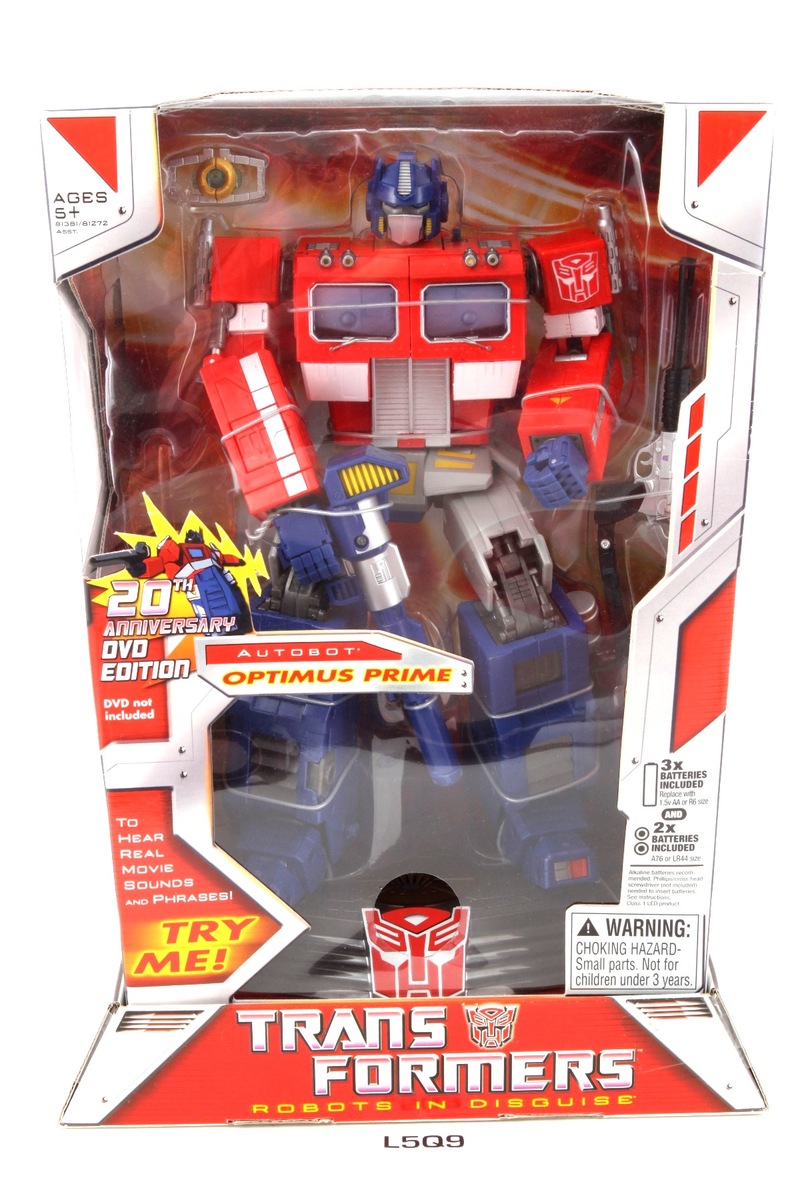 20th anniversary masterpiece optimus prime