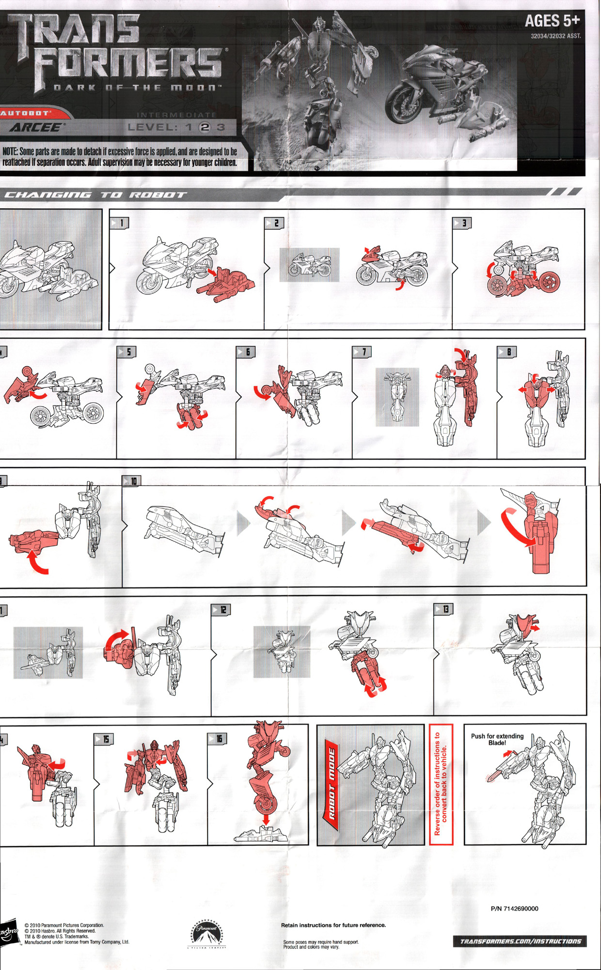 Deluxe Class Arcee (Transformers, Movie Dark of the Moon (DOTM