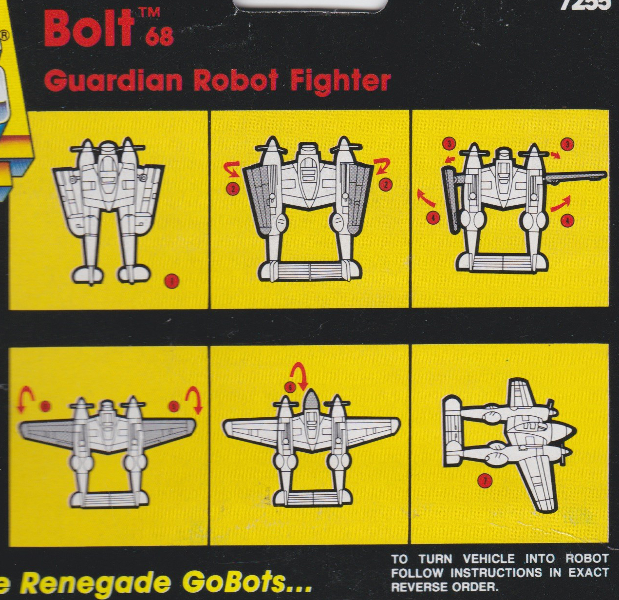 Regular Bolt (68) (GoBots, Tonka GoBots, Guardian