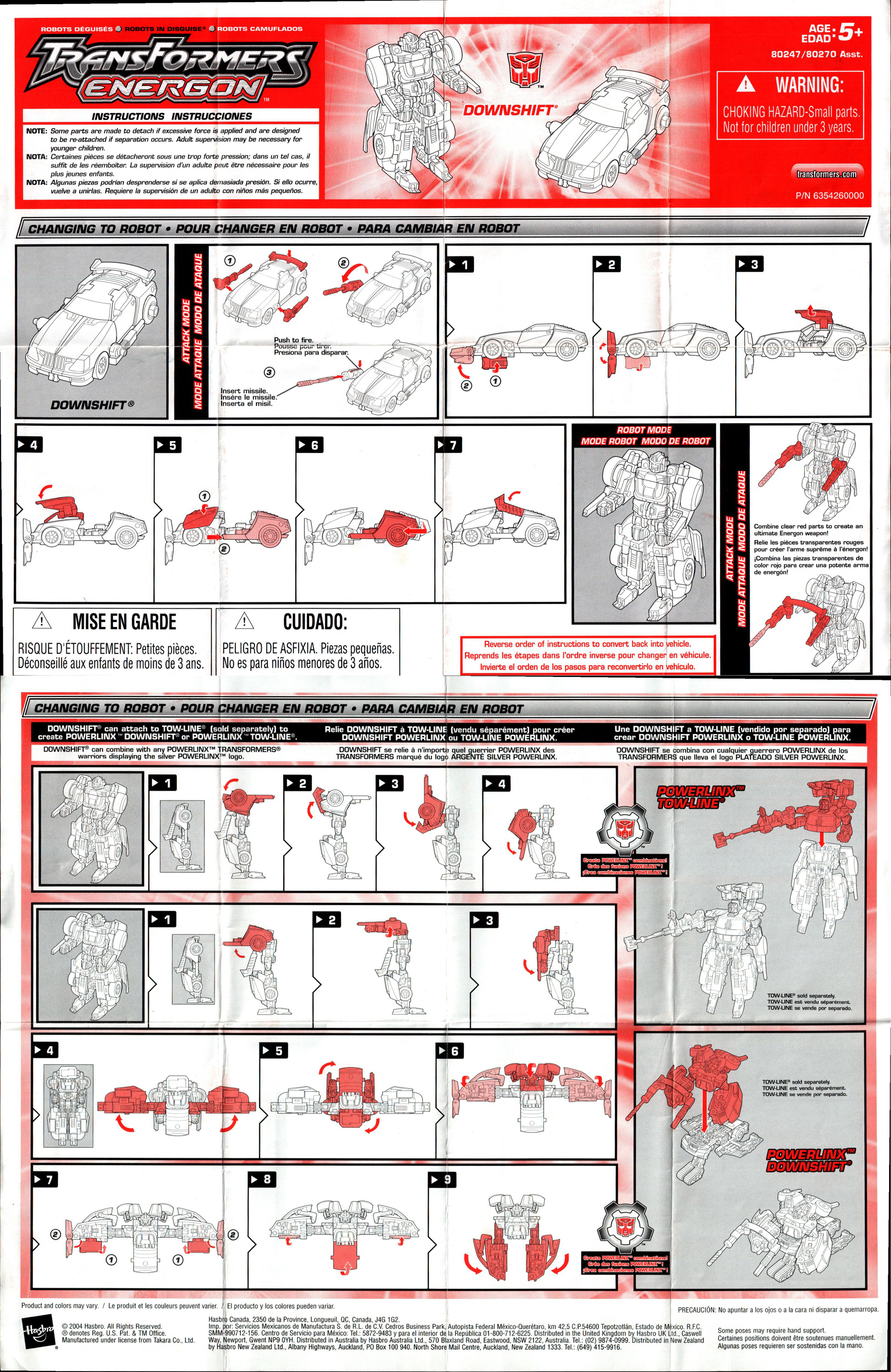 Combat Class Downshift (Transformers, Energon, Autobot