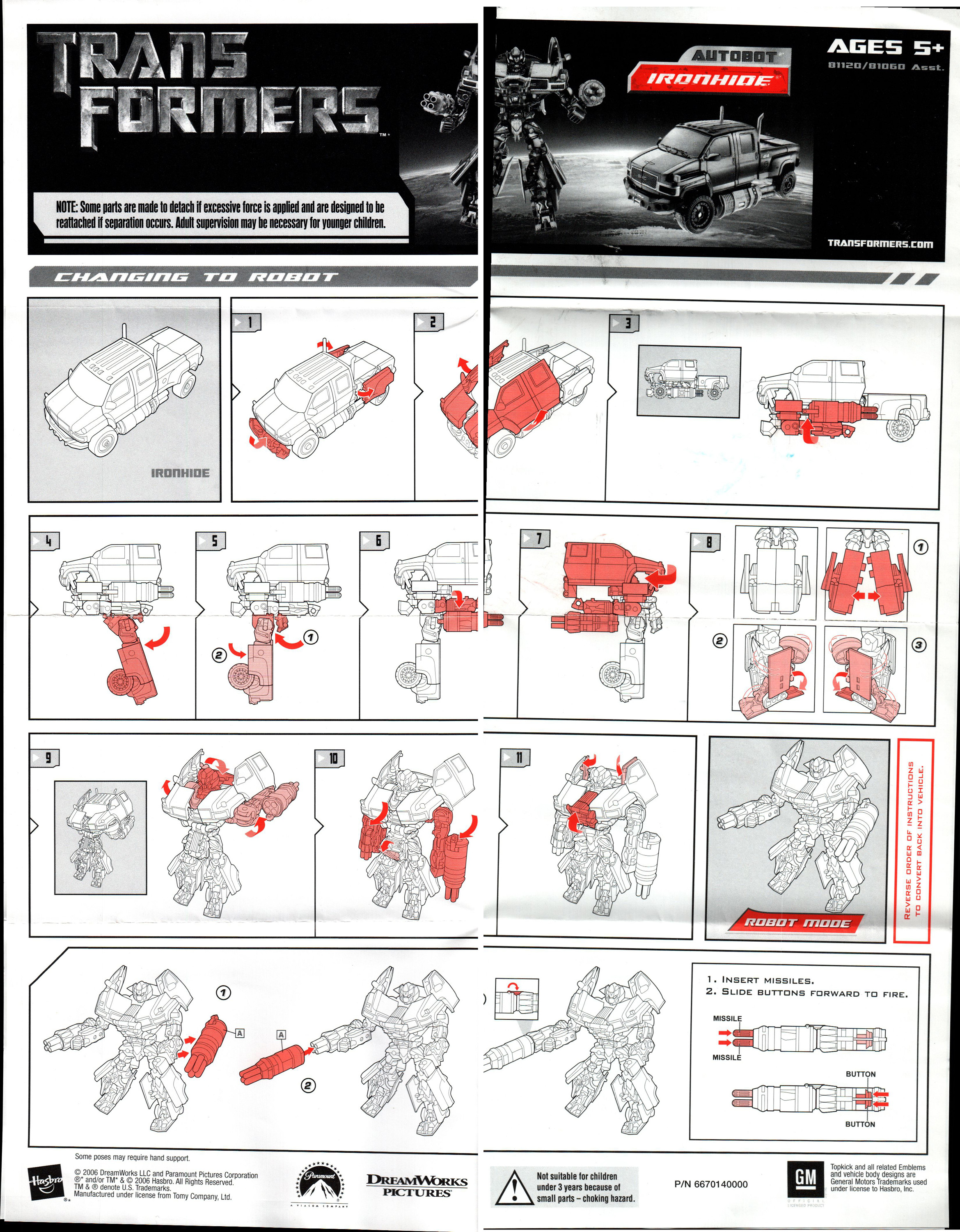 Voyager Class Ironhide (Transformers, Movie, Autobot) Transformerland