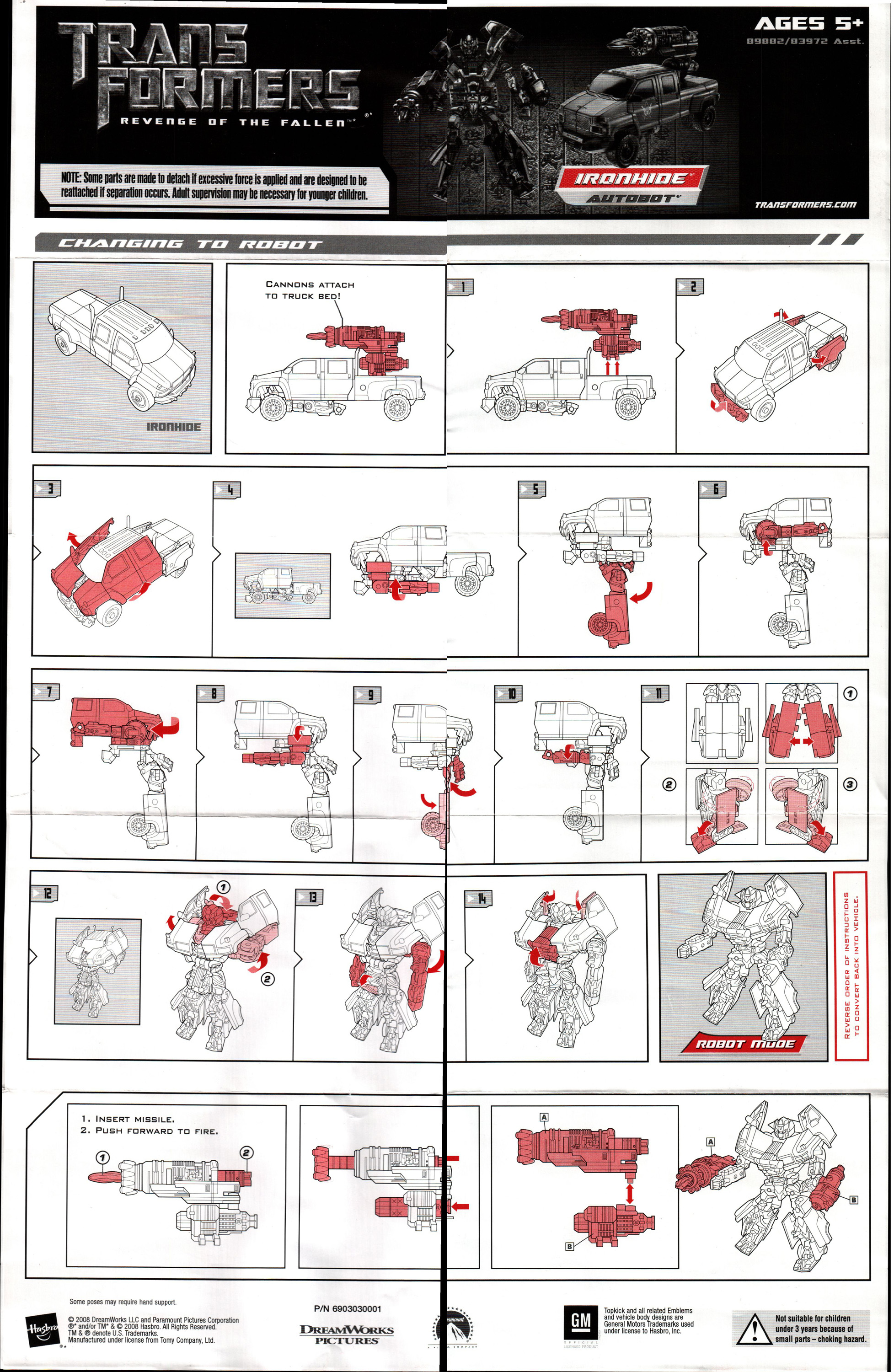 Voyager Class Ironhide (Transformers, Movie Revenge of the Fallen