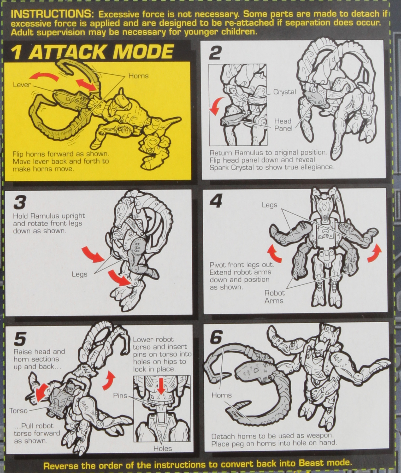 Deluxe Class Ramulus (Transformers, Beast Wars, Maximal