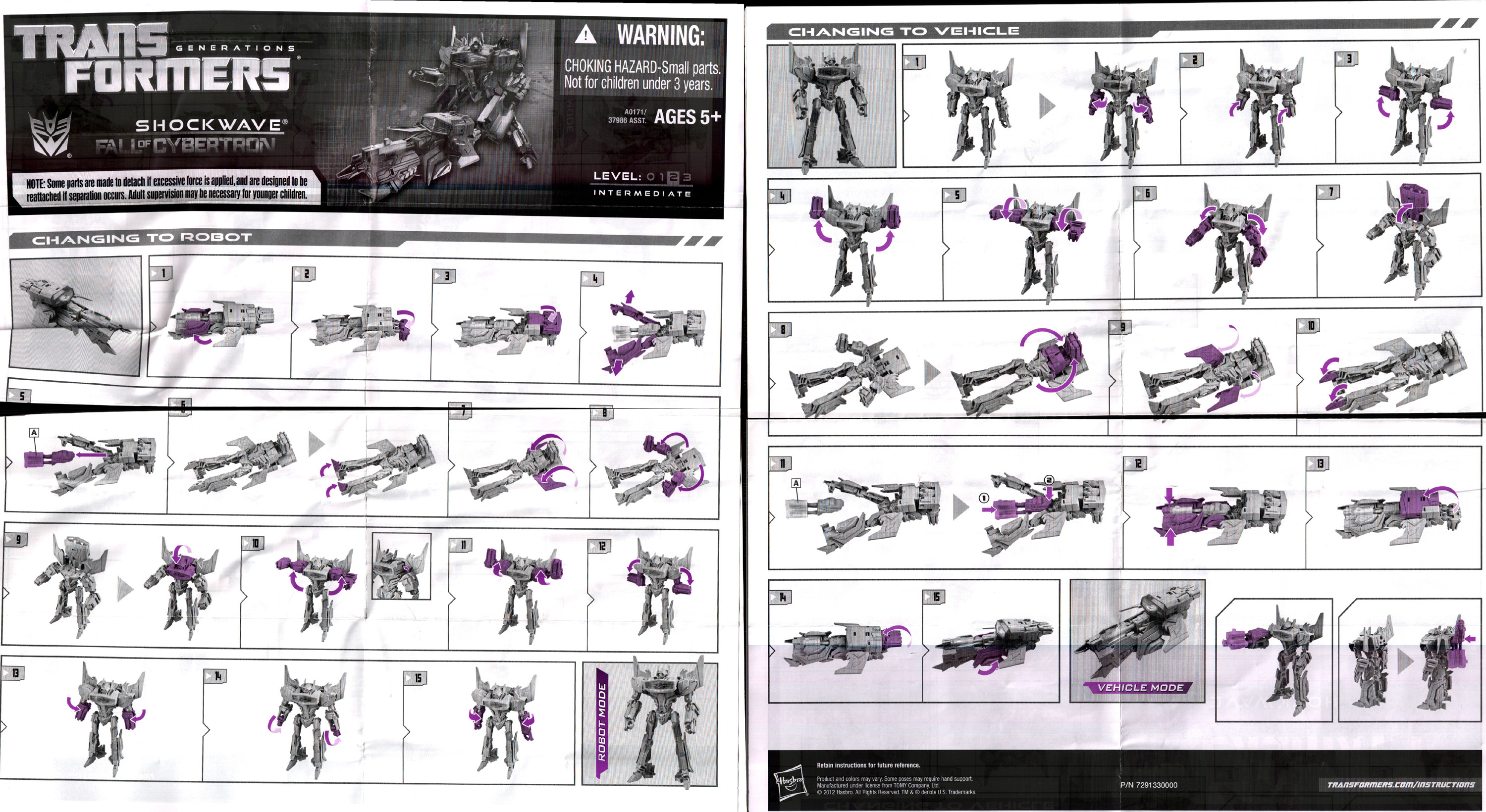 Deluxe Class Shockwave (Transformers, Generations, Decepticon