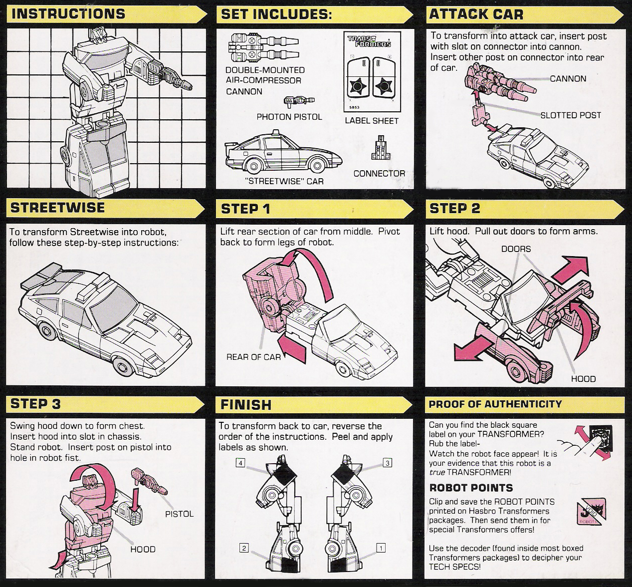 Protectobots (Defensor, G1) Streetwise (P1) (Transformers, G1, Autobot ...