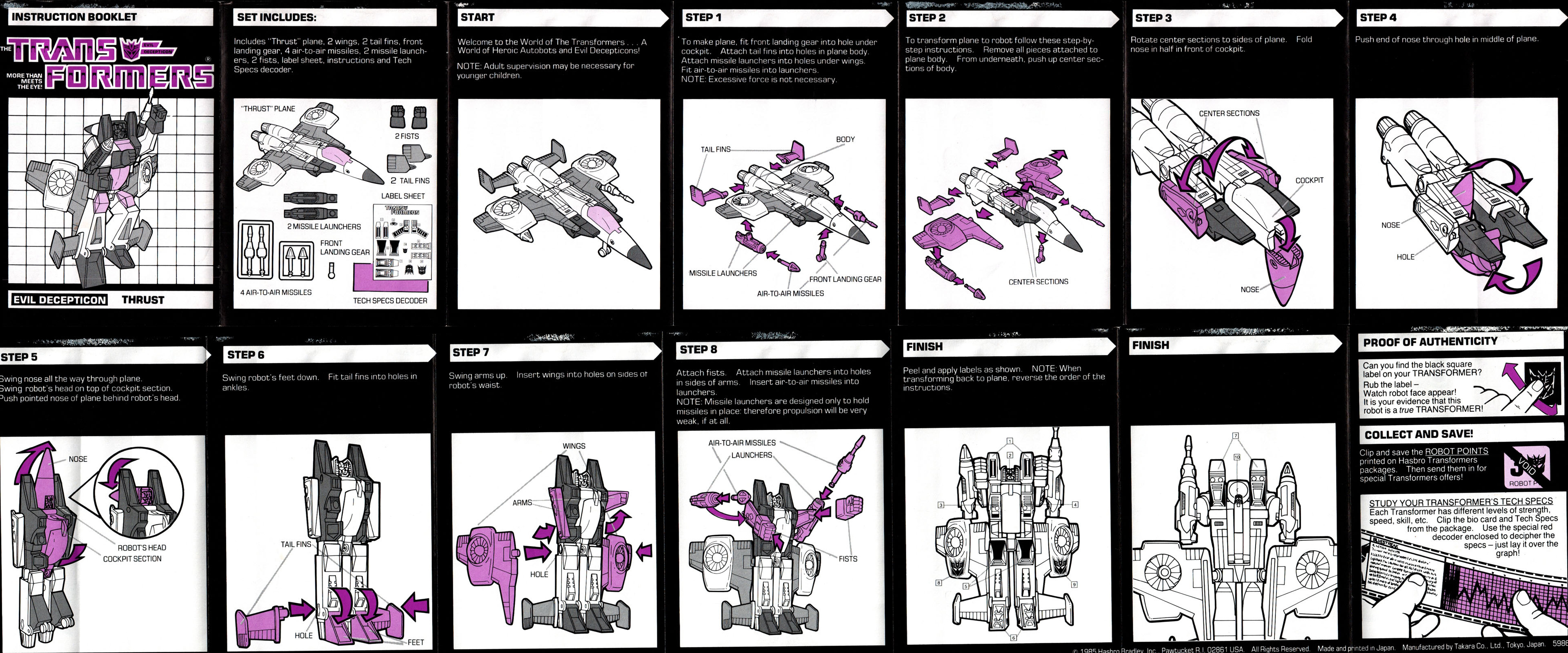 Transformers discount g1 thrust