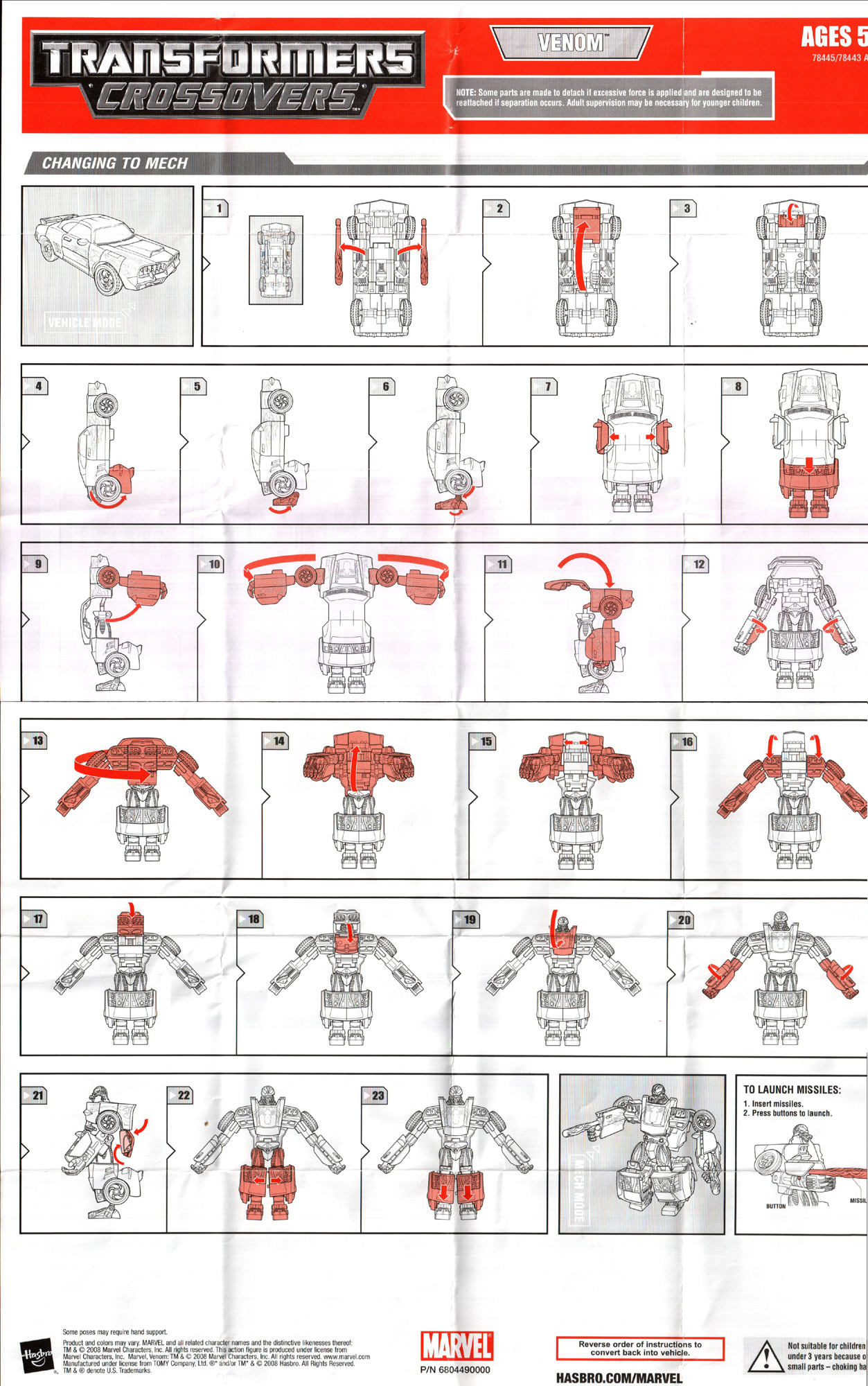 Marvel Venom (Transformers, Crossovers, Villain)