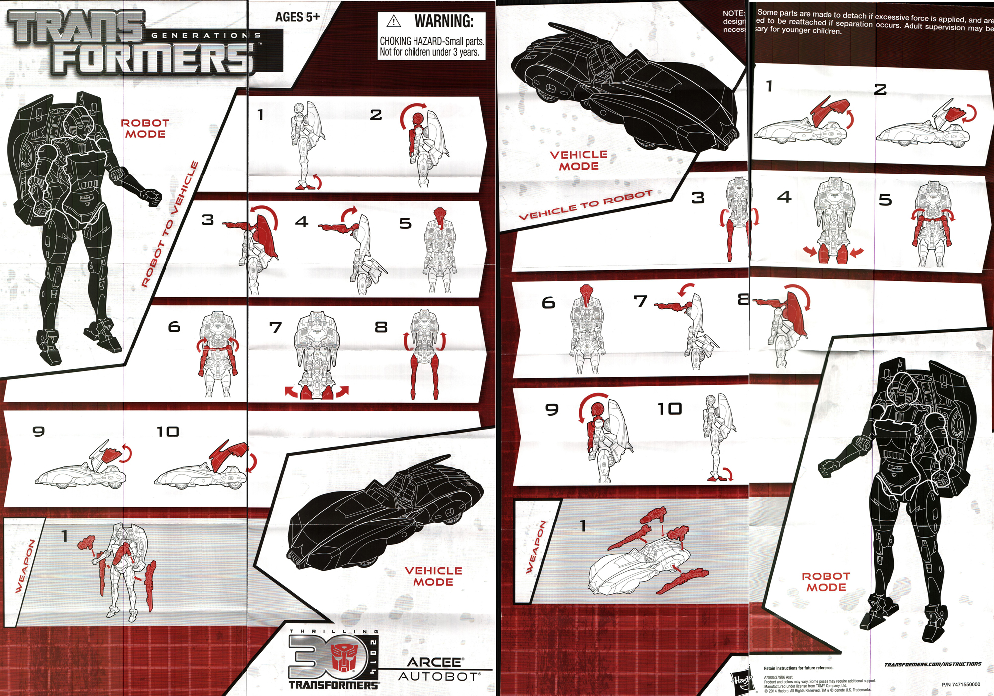 Deluxe Class Arcee (Transformers, Generations, Autobot