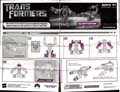 Scorponok hires scan of Instructions