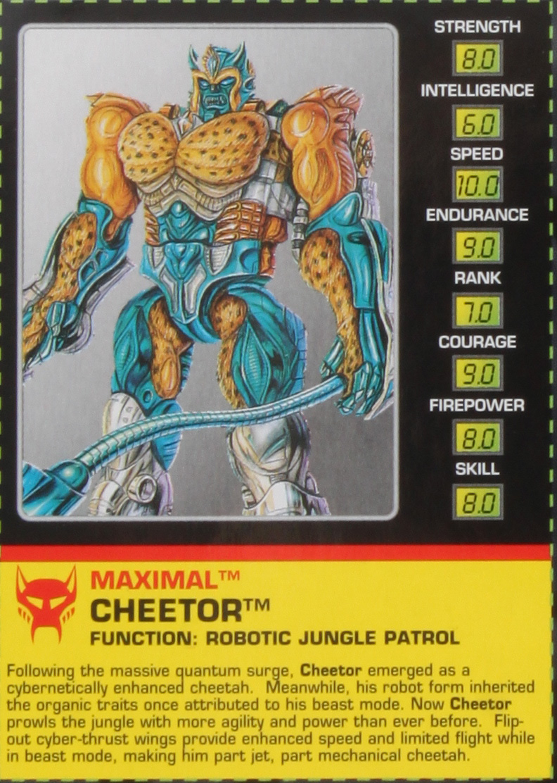 Deluxe Class Cheetor (Transformers, Beast Wars, Maximal