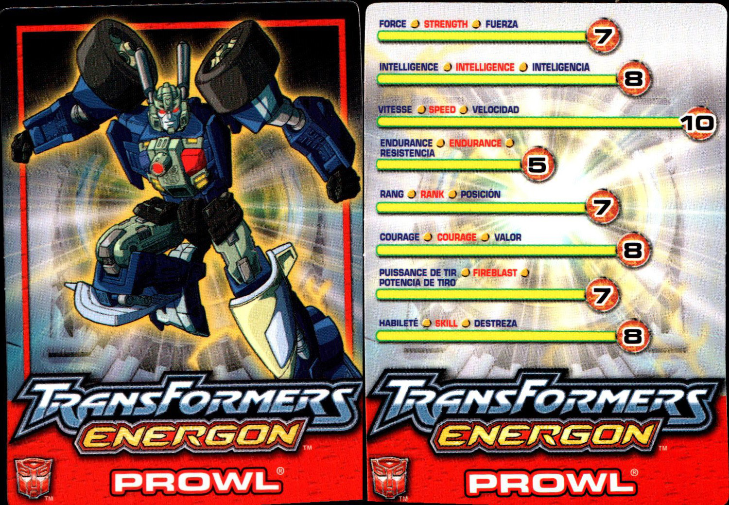 Combat Class Prowl (Transformers, Energon, Autobot) Transformerland