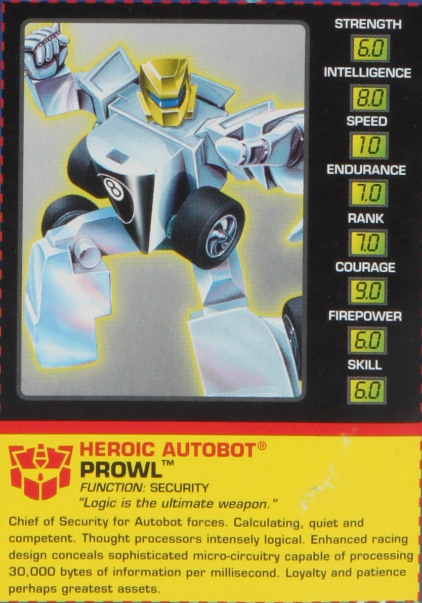 Basic Class Prowl (Transformers, Machine Wars, Autobot