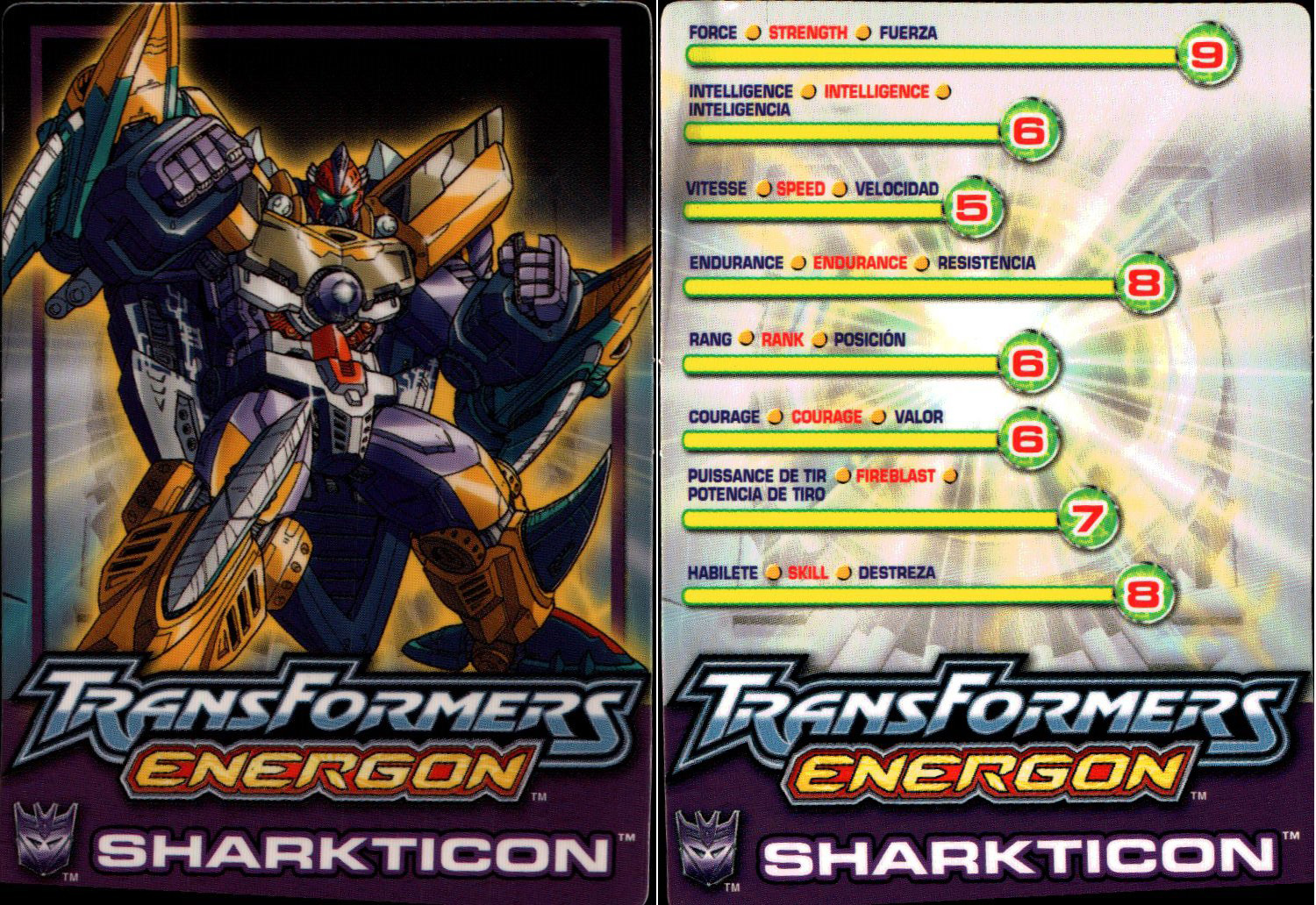 Combat Class Sharkticon (Transformers, Energon, Decepticon