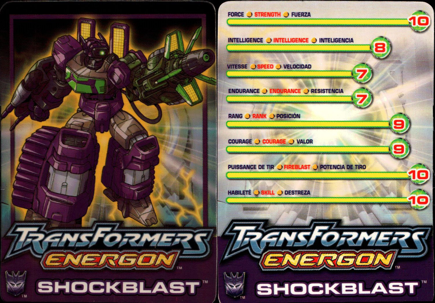 Shockblast transformers store