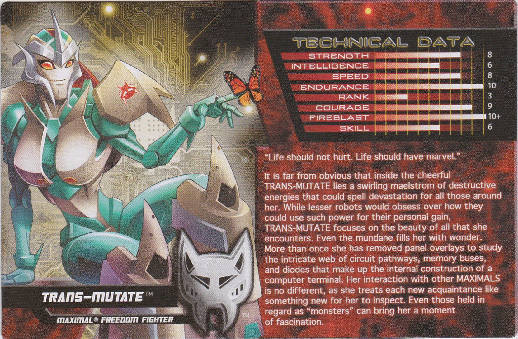 Deluxe Class Transmutate (Transformers, BotCon / OTFCC / Timelines