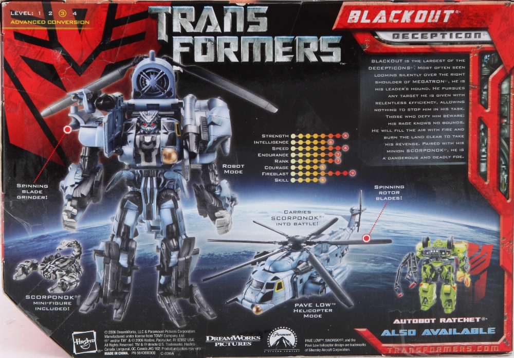 transformers voyager class blackout