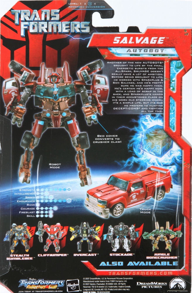 Deluxe Class Salvage (Transformers, Movie, Autobot) Transformerland